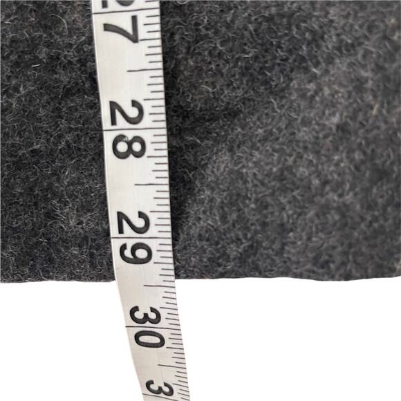 Weather Tamer Women's Size Small Grey Double Breasted 100% Wool Pea Coat - Picture 9 of 9